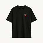 No Comment black relaxed-fit T-shirt, front